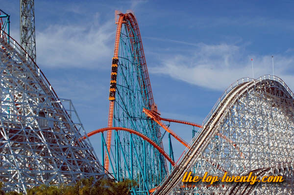 Goliath Six Flags Magic Mountain usa list top 20 highest roller coaster world Goliath Six Flags Magic Mountain usa roller coaster